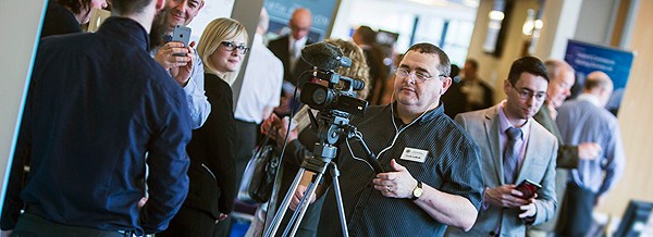 Video production service at Scottish Media and Marketing Show
